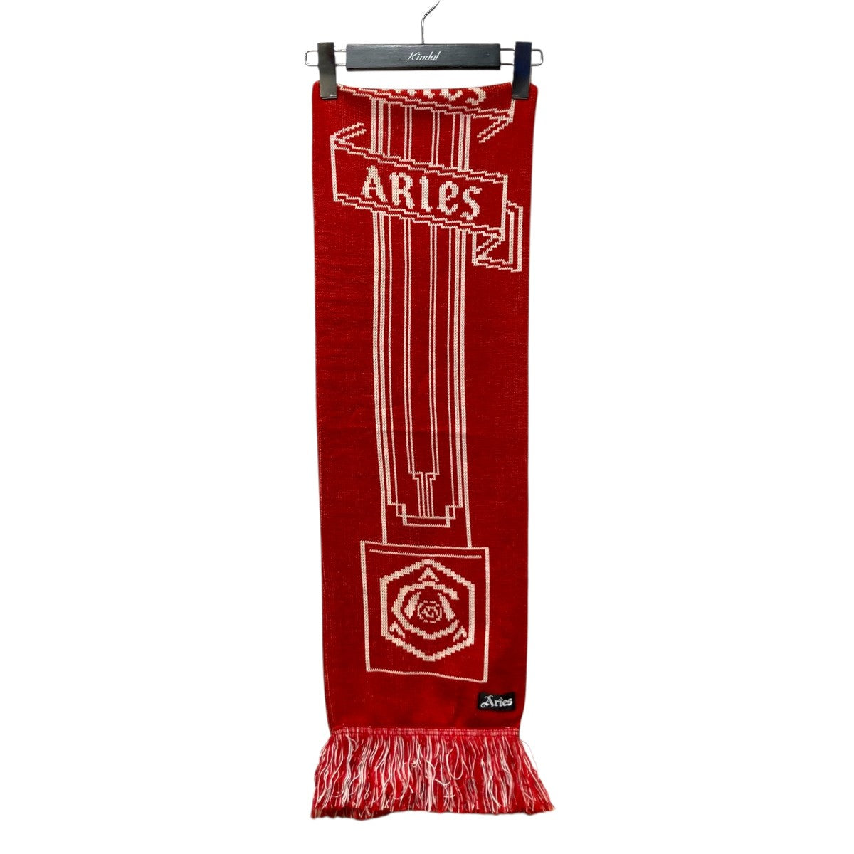 ARIES×ARSENAL 24AWCOLUMN LOGO SCARFロゴマフラー24098316000930 古着・中古-1枚目のアイテム画像