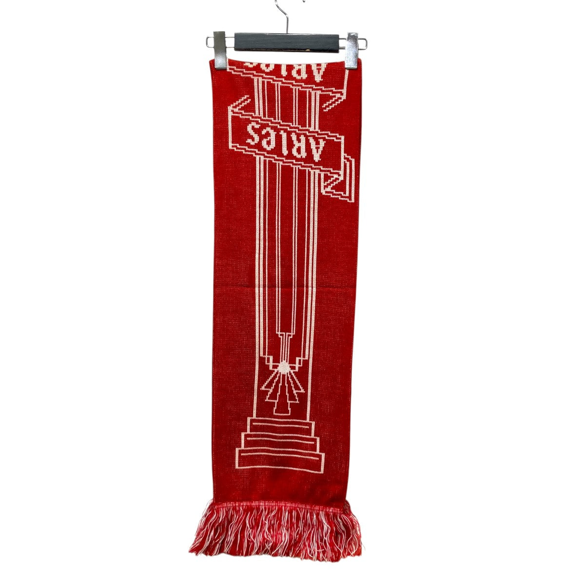 ARIES×ARSENAL 24AWCOLUMN LOGO SCARFロゴマフラー24098316000930 古着・中古-2枚目のアイテム画像