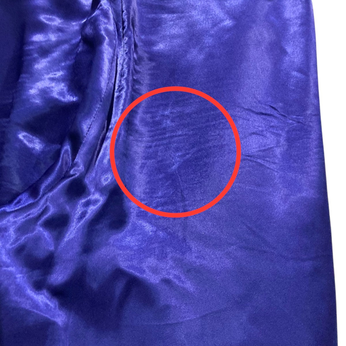 Saint Laurent Paris サテンパンツ691817 古着・中古-8枚目のアイテム画像