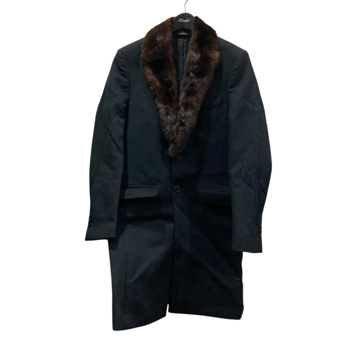 FENDI(フェンディ) ズッカ柄チェスターコートFF0251 FF0251 ブラック