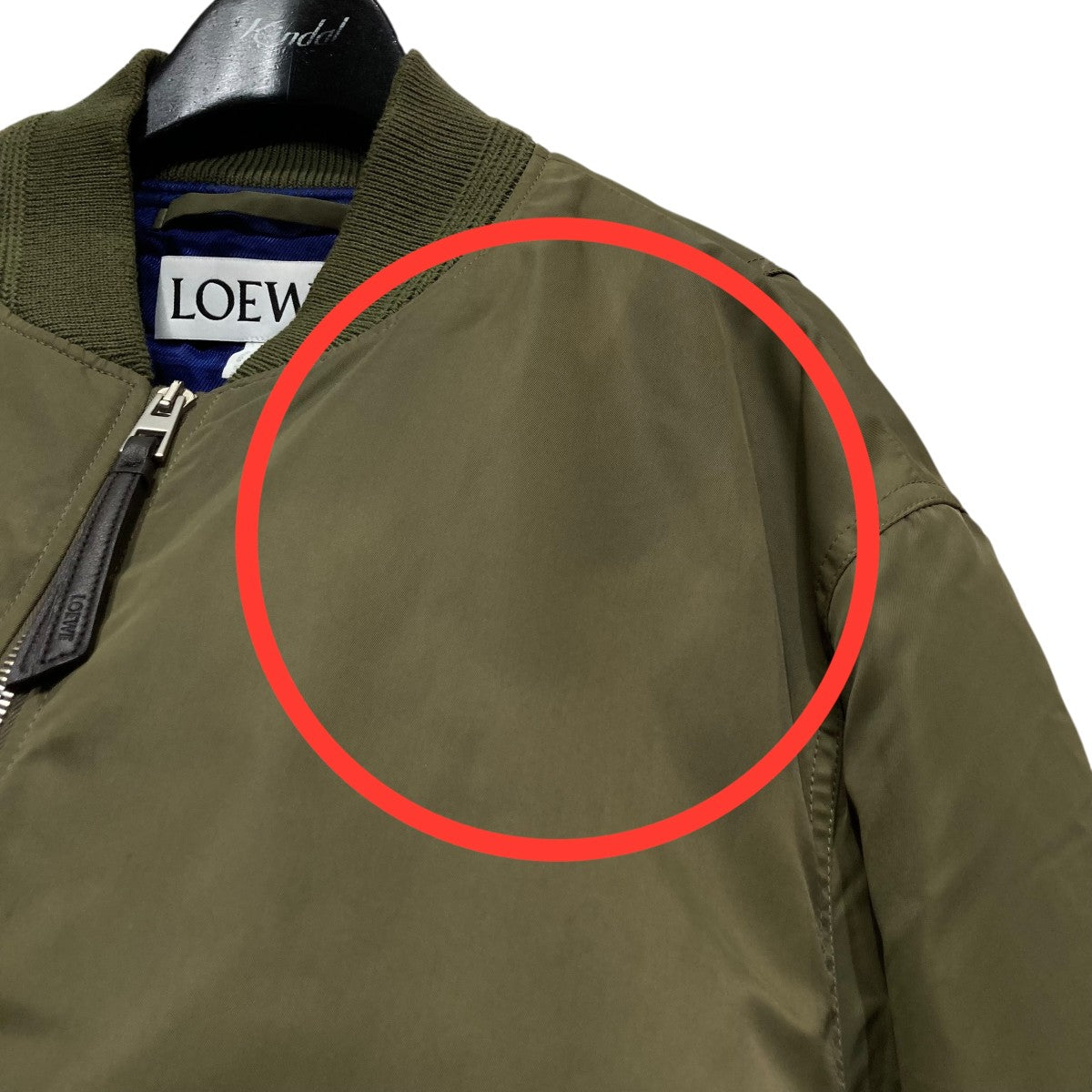 LOEWE(ロエベ) ボンバージャケットH526Y03W96 H526Y03W96 オリーブ