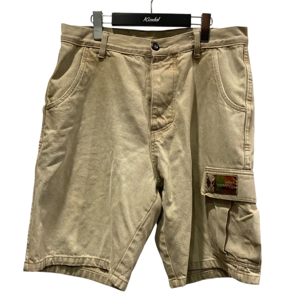 cootie productions カーゴパンツ オリーブ 美中古 ALIEN WORKSHOP(エイリアンワークショップ) ハーフカーゴパンツ