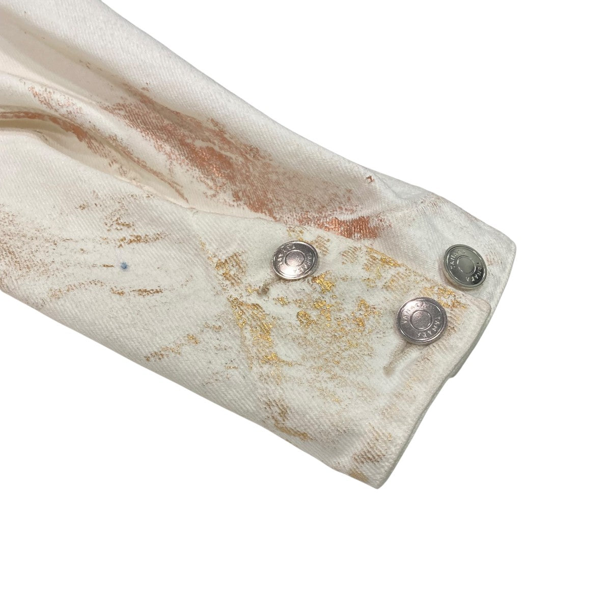 TANAKA(タナカ) THE WORK JEAN JACKETペイント加工デニムジャケットST