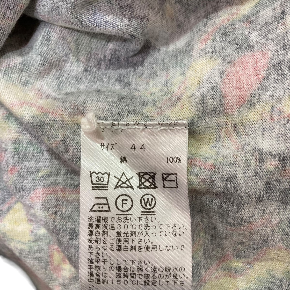 総柄TシャツTV91-JK332
