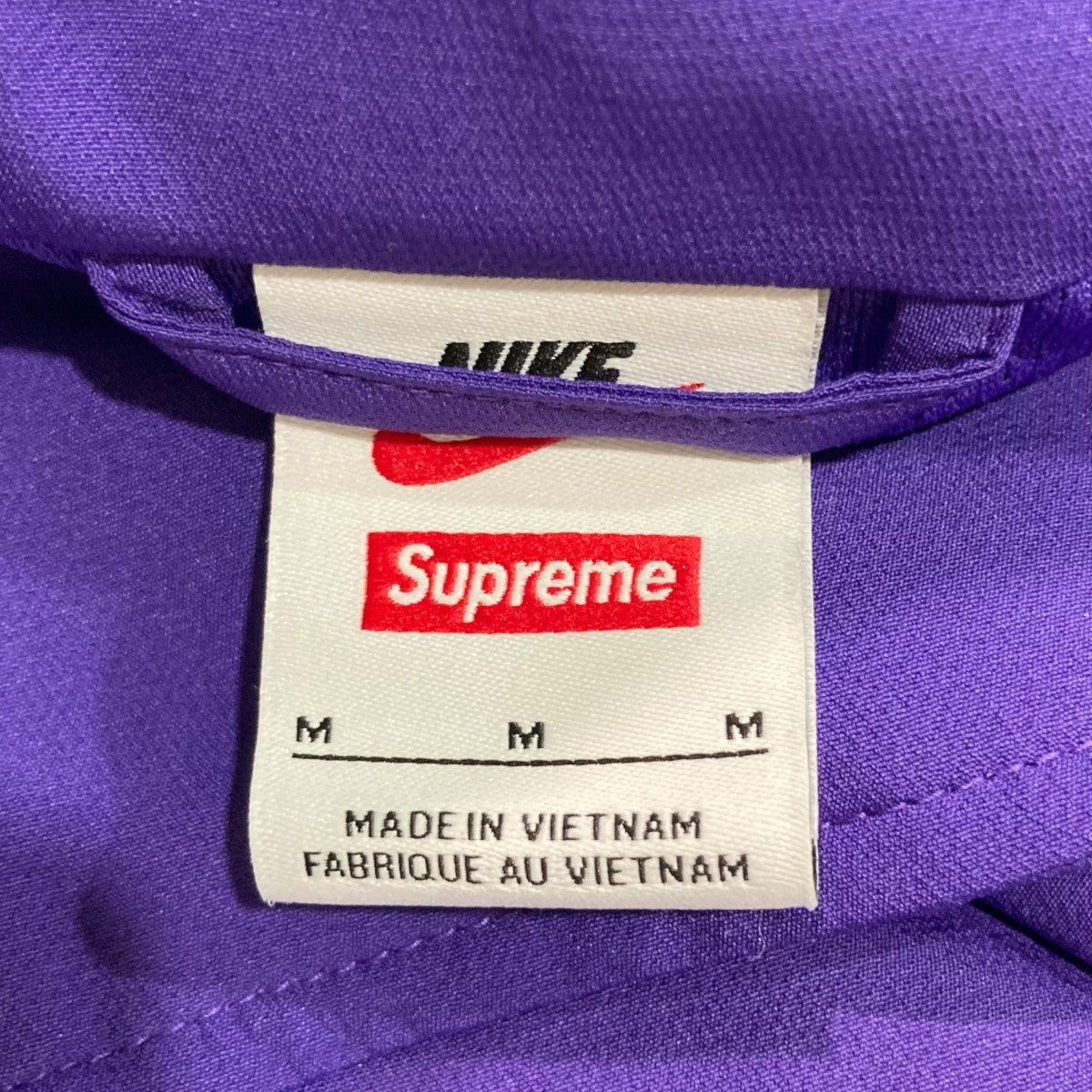 Supreme パープル ジャケット Lサイズ Supreme パープル ジャケット Lサイズ