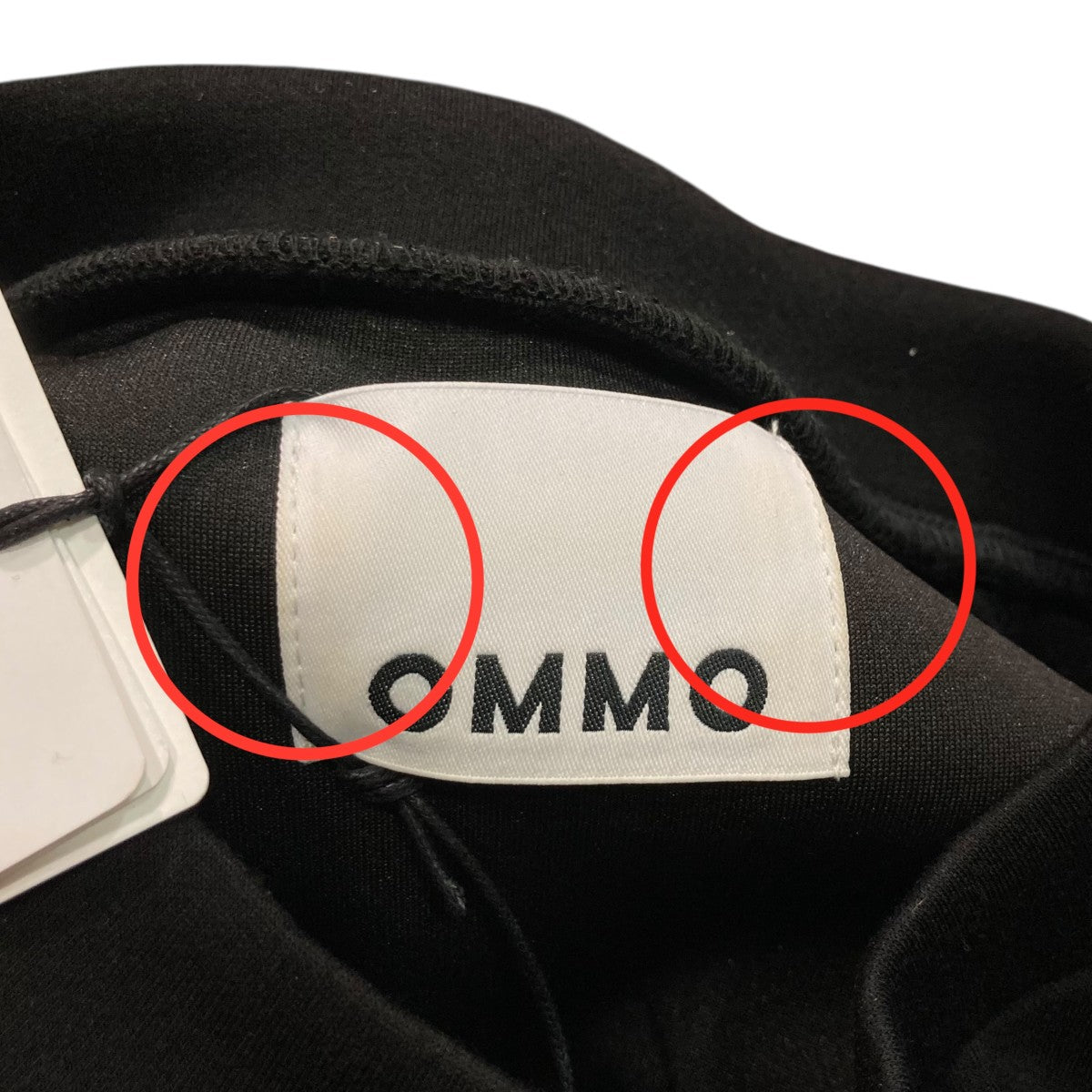 OMMO(オーエムエムオー) FLASK PATTERN TOPフレアカットソー