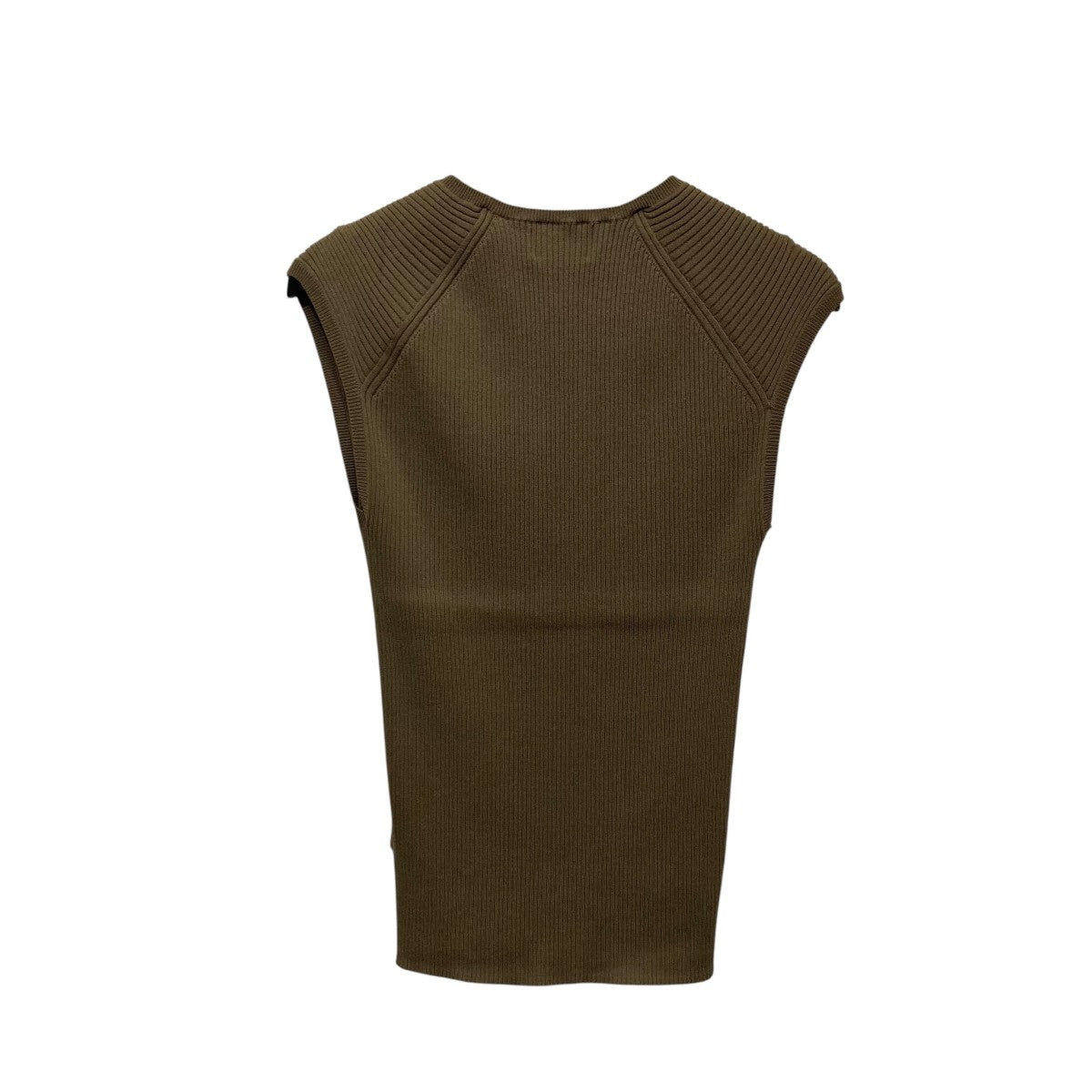 美品 ユナイテッドアローズ ファンシーツイード ノーカラー ベスト 36 UNITED ARROWS（ユナイテッドアローズ）の「ファンシーツイード