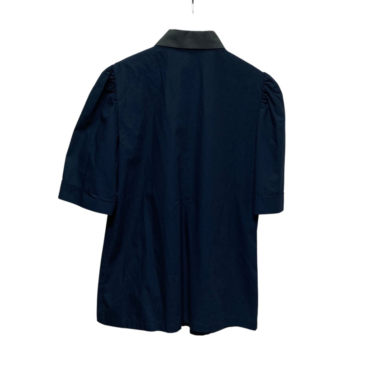 DRIES VAN NOTEN 半袖ブラウス DRIES VAN NOTEN(ドリスヴァンノッテン) 半袖ブラウス ネイビー