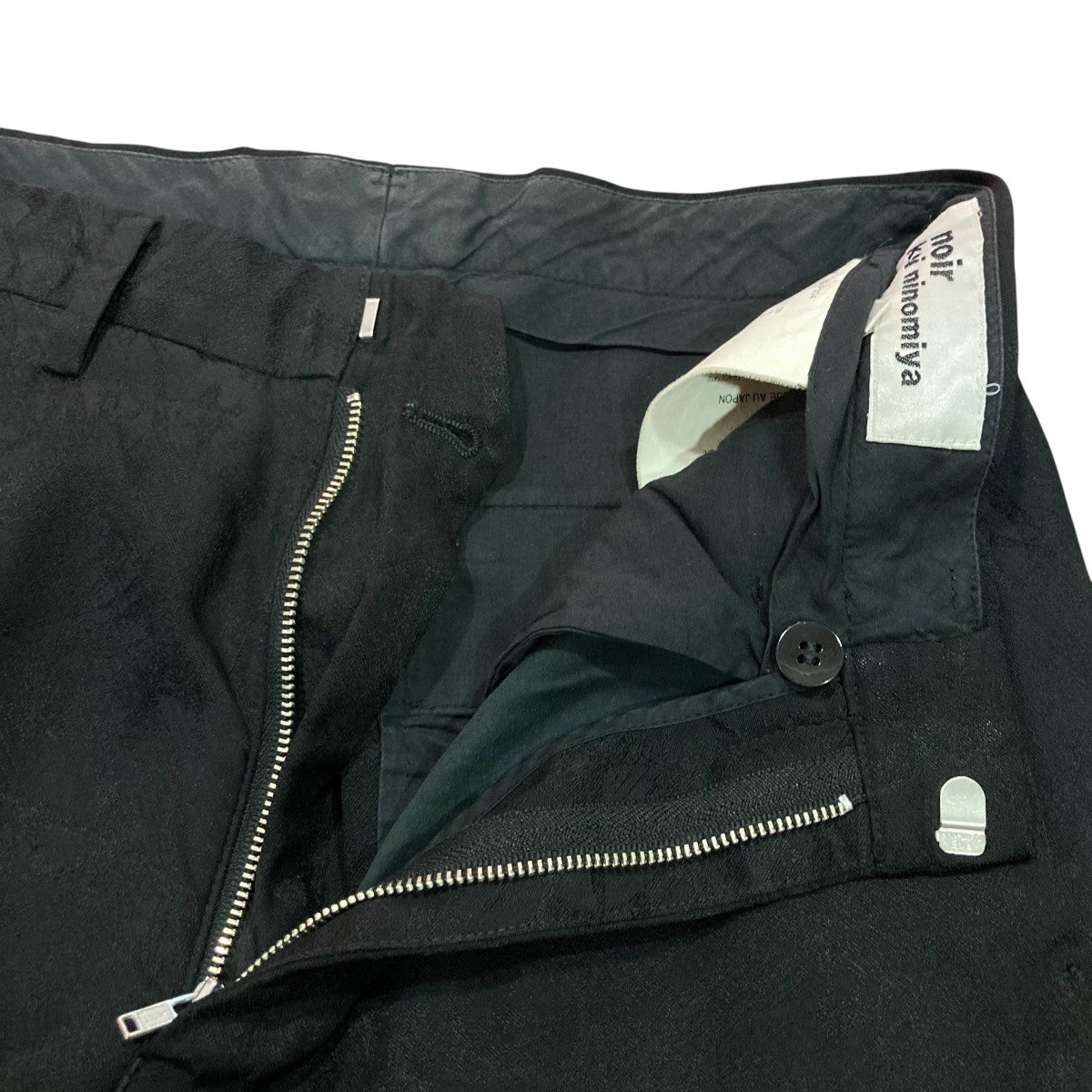 noir kei ninomiya フラワージャガードパンツ3S-P004 古着・中古-3枚目のアイテム画像