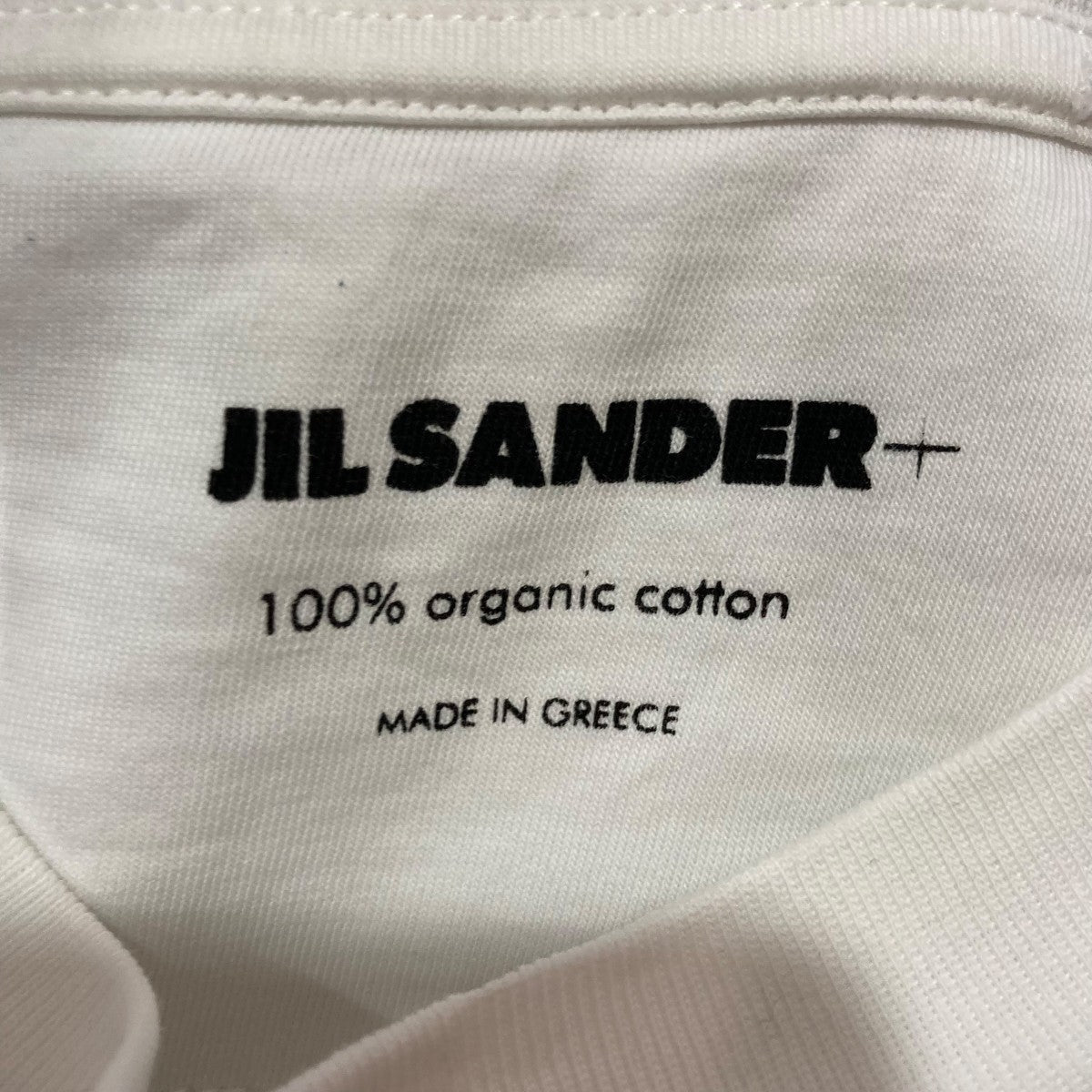 JIL SANDER■ロゴプリント コットン Tシャツ クルーネック 半袖 JIL SANDER ジルサンダー ロゴプリント クルーネック 半袖 T