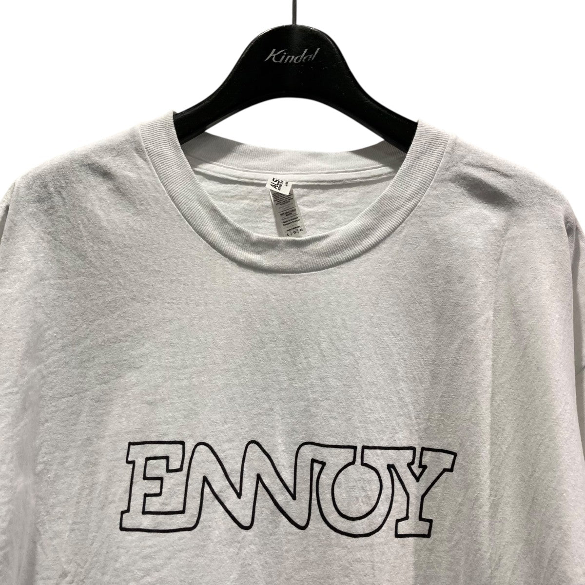 ENNOY×ken kagami electric logo teeエレクトリックロゴプリントTシャツ 古着・中古-3枚目のアイテム画像