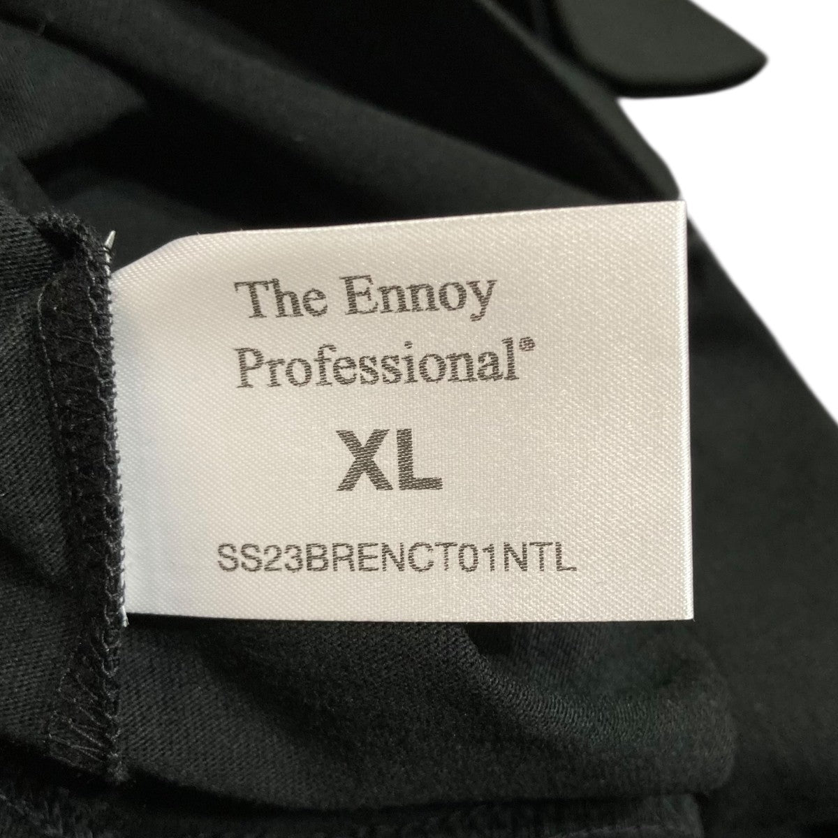 ENNOY 23SSラバーロゴTシャツSS23BRENCT01NTL 古着・中古-5枚目のアイテム画像
