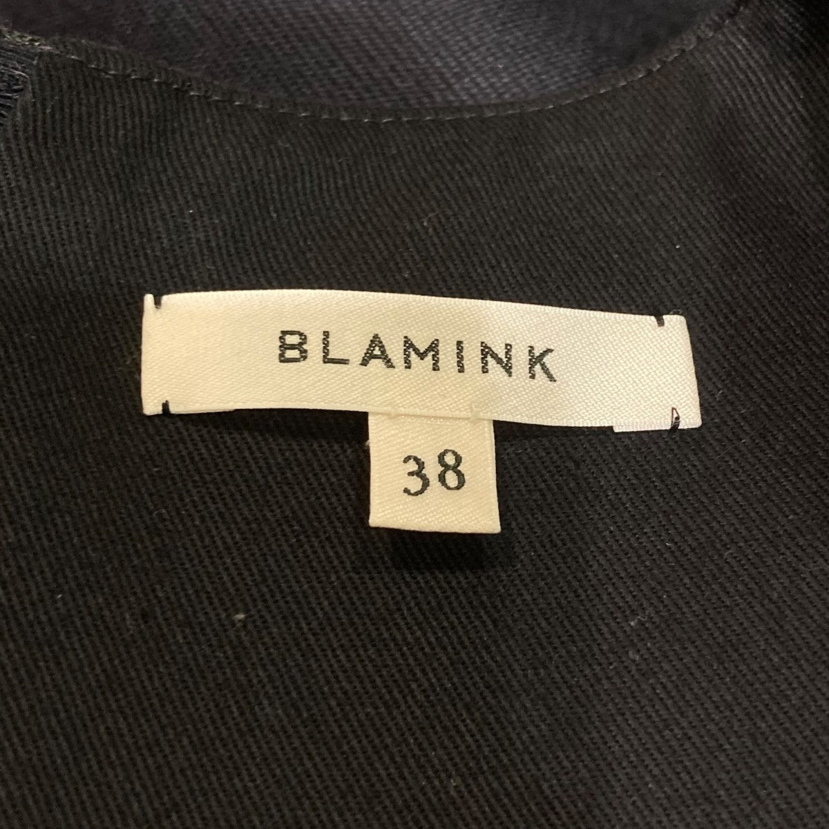 BLAMINK Vネックワンピース7926-299-0047 古着・中古-5枚目のアイテム画像