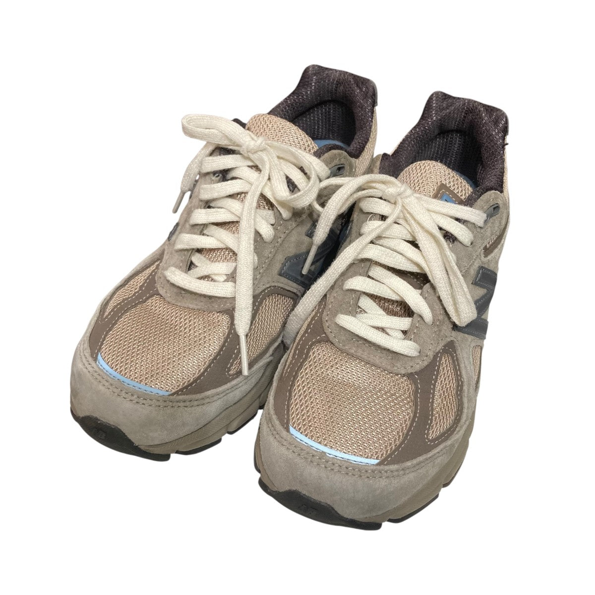 NEW BALANCE×AURALEE スニーカーU990AR4 古着・中古-1枚目のアイテム画像