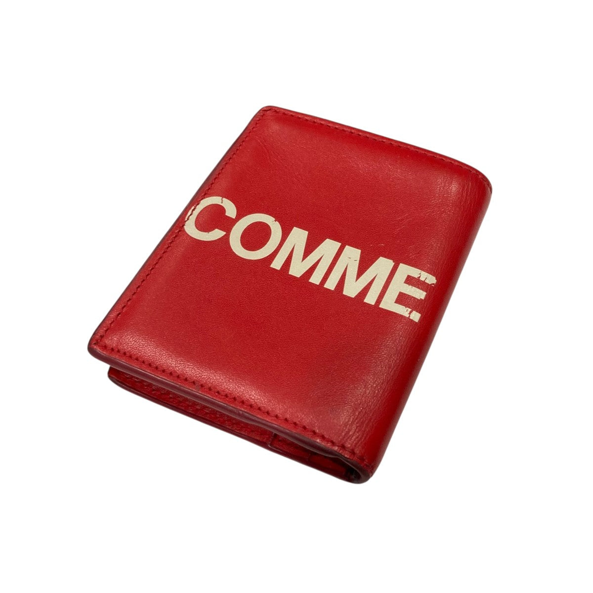 コムデギャルソン 二つ折り 財布 赤 レッド COMME des GARCONS(コムデギャルソン) 2つ折り財布 レッド