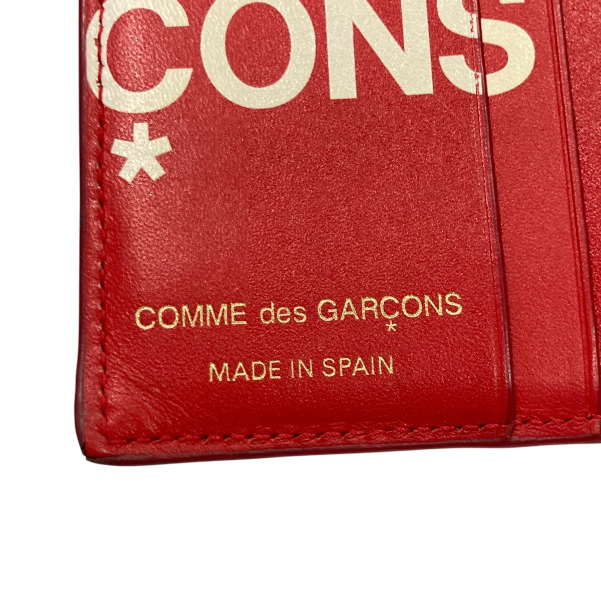 COMME des GARCONS(コムデギャルソン) 2つ折り財布 レッド