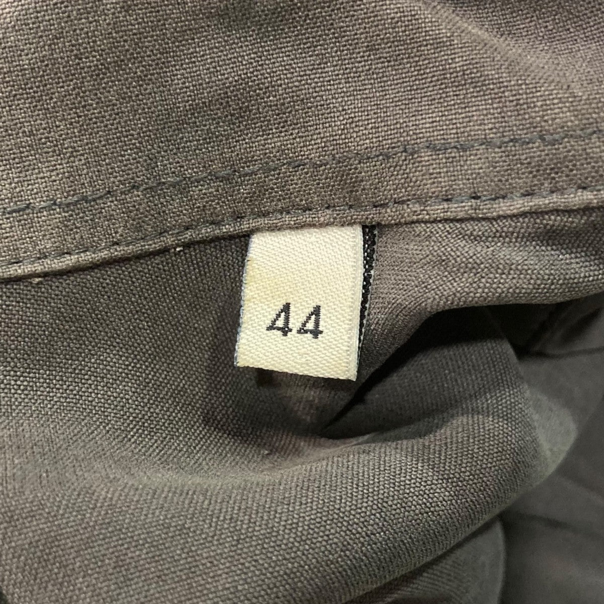 OUR LEGACY(アワーレガシー) INITIAL SHIRT長袖シルクシャツ グレー