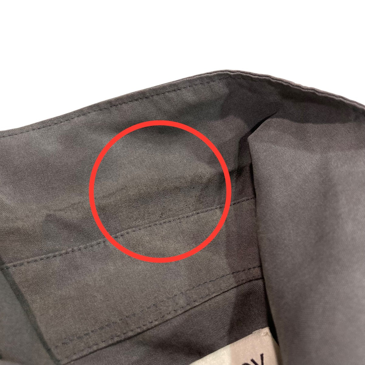 OUR LEGACY(アワーレガシー) INITIAL SHIRT長袖シルクシャツ グレー