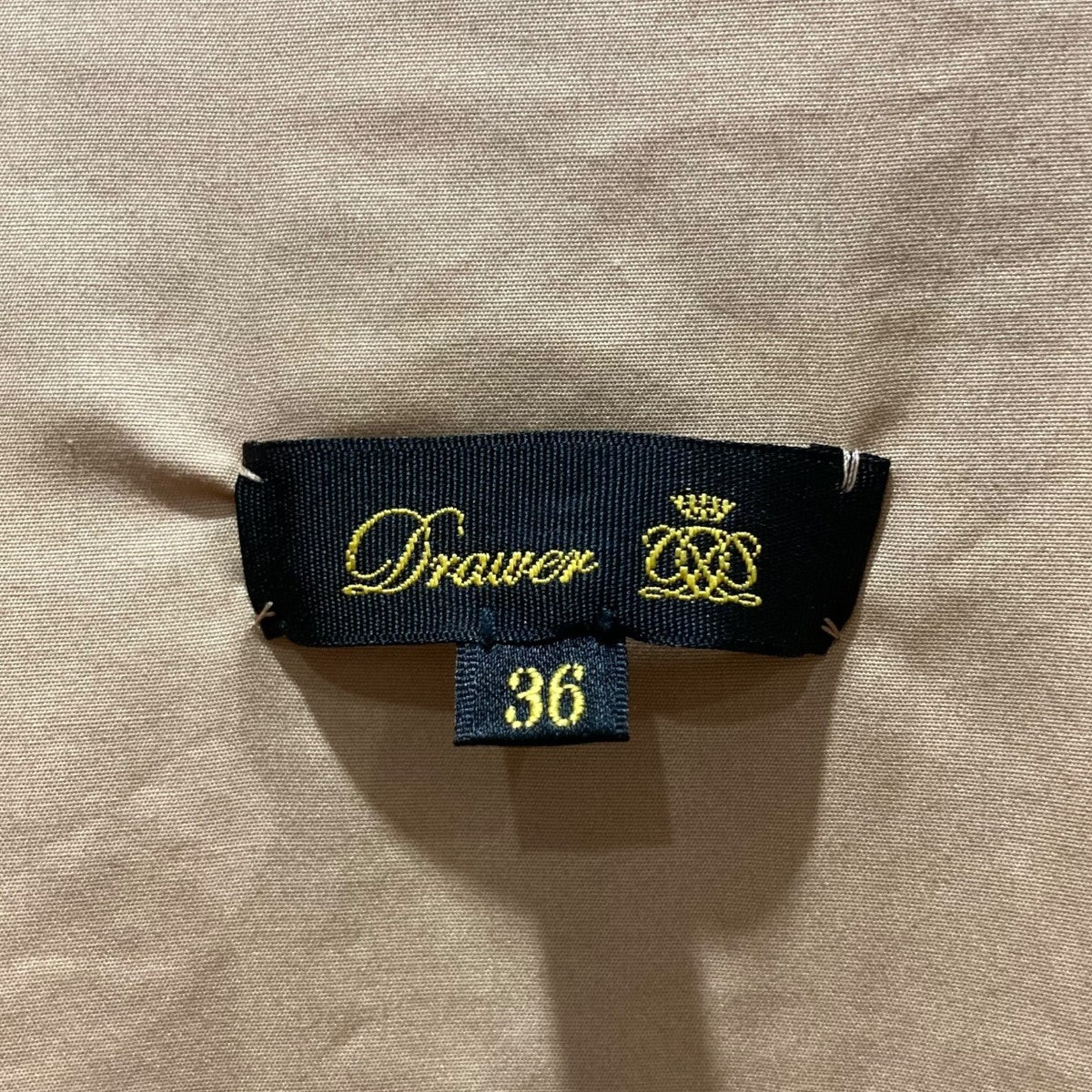 Drawer コットンチェックブザムノースリーブワンピースノースリーブチェックワンピース6526-299-1238 古着・中古-6枚目のアイテム画像