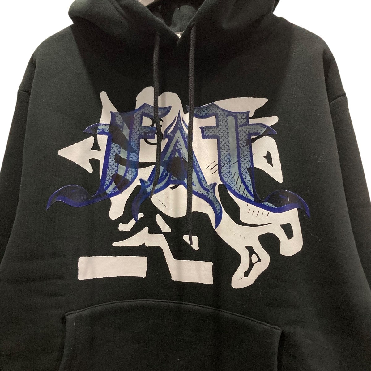 d.i.a タグ無し未使用　イーグルプリント袖くしゅパーカー d.i.a タグ無し未使用 イーグルプリント袖くしゅパーカー - トップス