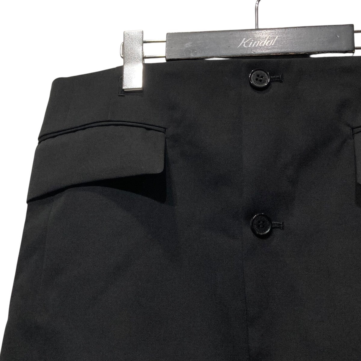 25SSTAILORED HEM RAP SKIRテーラードヘムラップスカート25SS LRD1