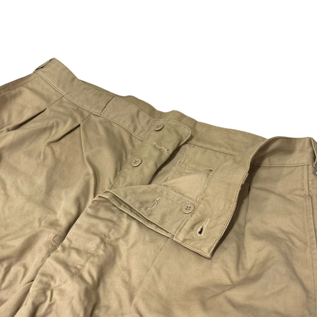 French Army M52チノショーツ 古着・中古-3枚目のアイテム画像