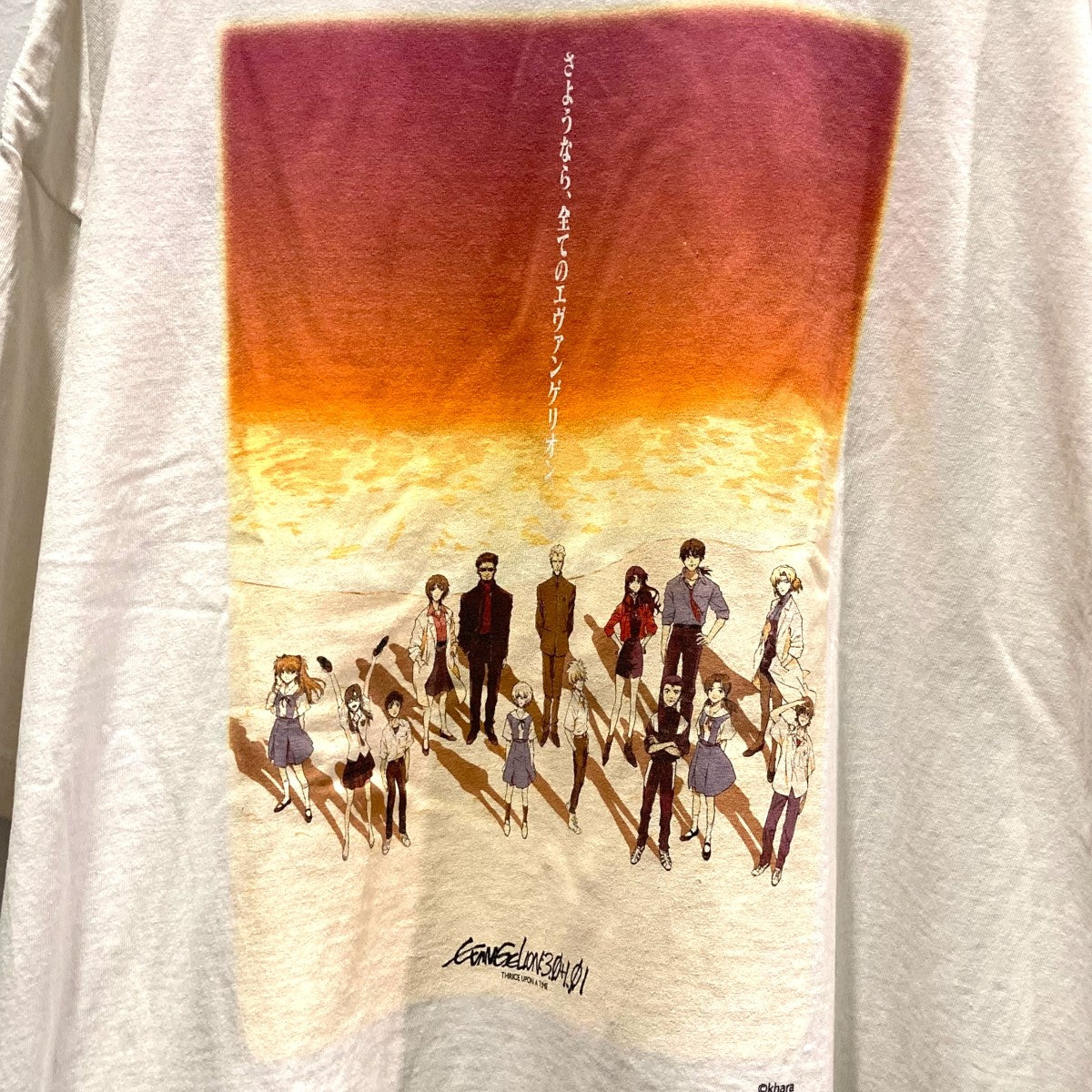 25SSEV SS TEEエヴァプリントTシャツSM-HR8-0000-C13