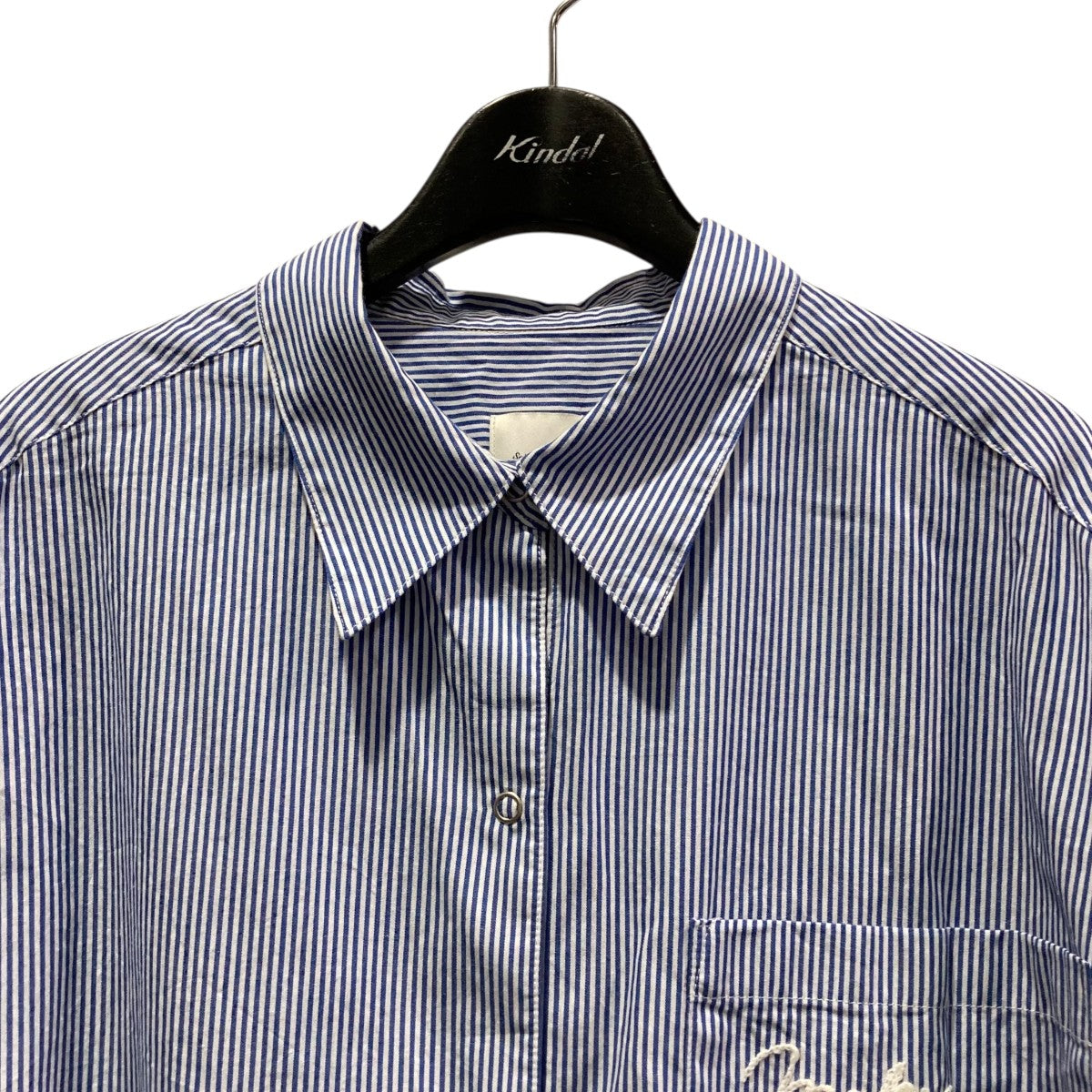 【美品】Spick&Span スピックアンドスパン 25SS コットン シャツ セール】手洗い可 / コットンリネンユーティリティーシャツ