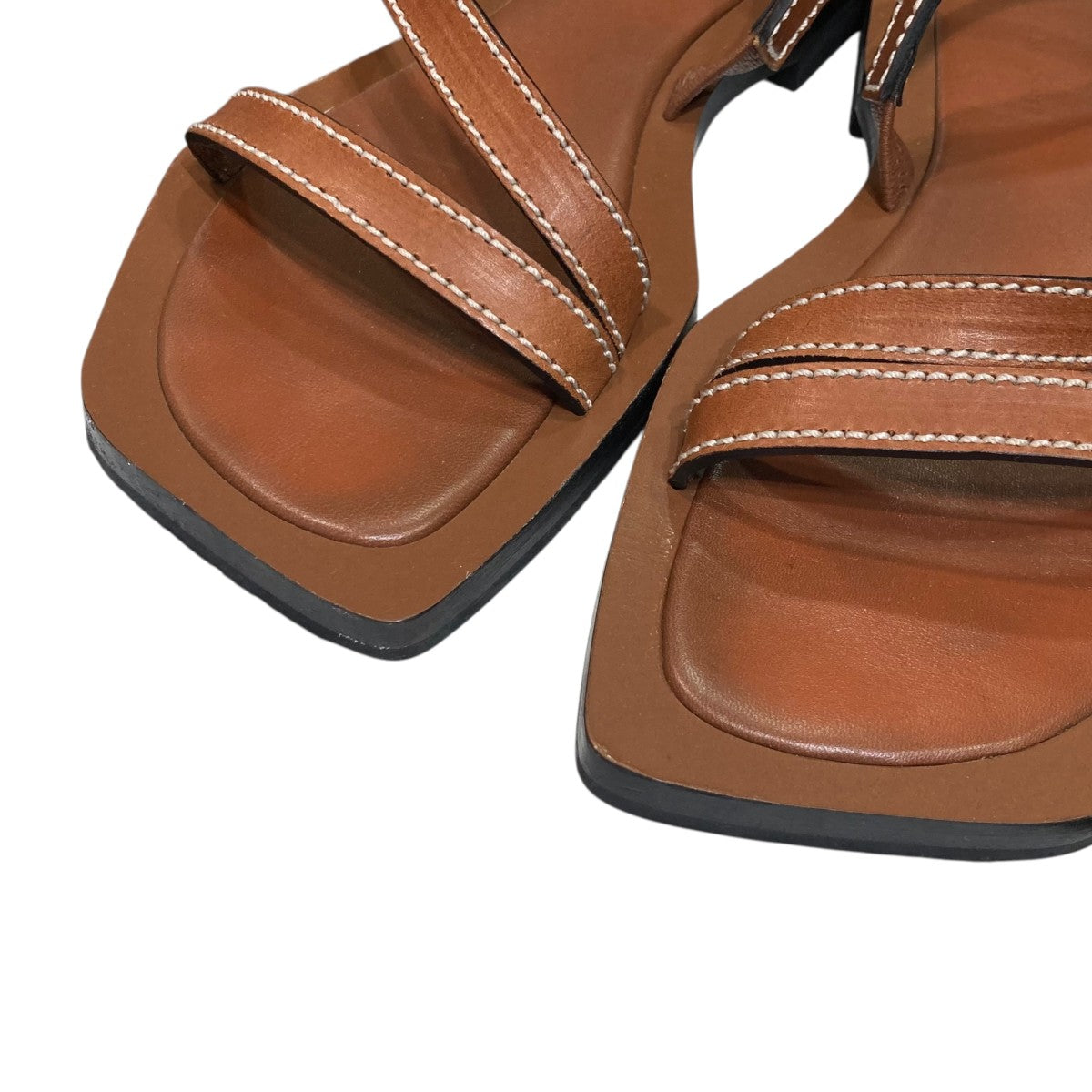CALF FLAT SANDALフラットサンダルWBW40010C