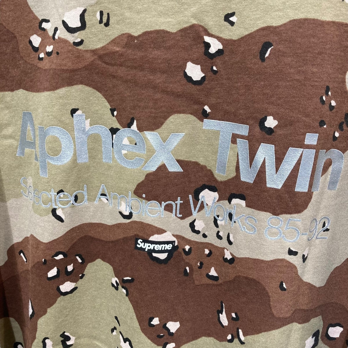 Supreme×Aphex Twin 25SSAmbient Works TeeカモフラTシャツ
