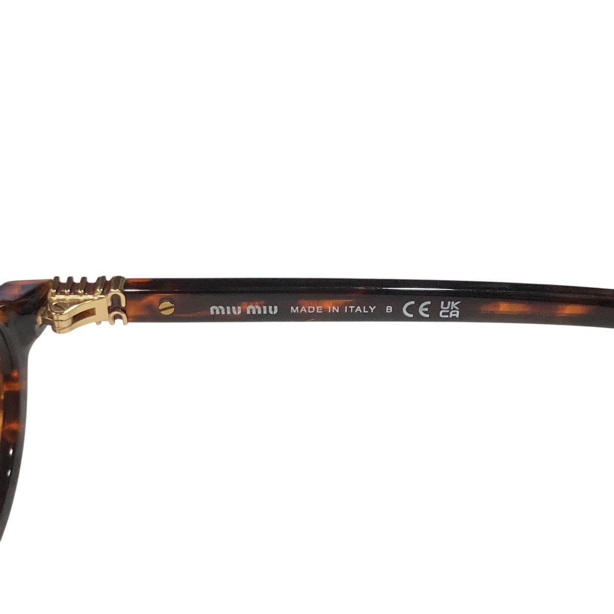 MIU MIU(ミュウミュウ) 眼鏡SMU 04Z-F SMU 04Z-F ブラウン