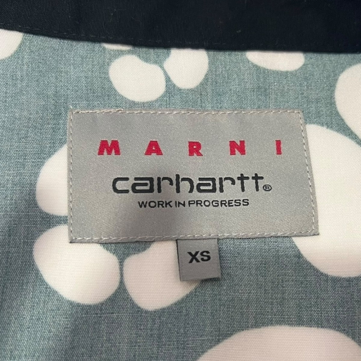 MARNI×CarHartt MARNI S S MASTER SHIRTアロハシャツI031296.1C6.XX.03 古着・中古-4枚目のアイテム画像