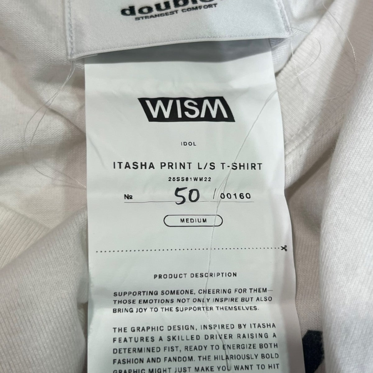 doublet(ダブレット) 25SSITASHA L S TEE痛車プリント長袖Tシャツ