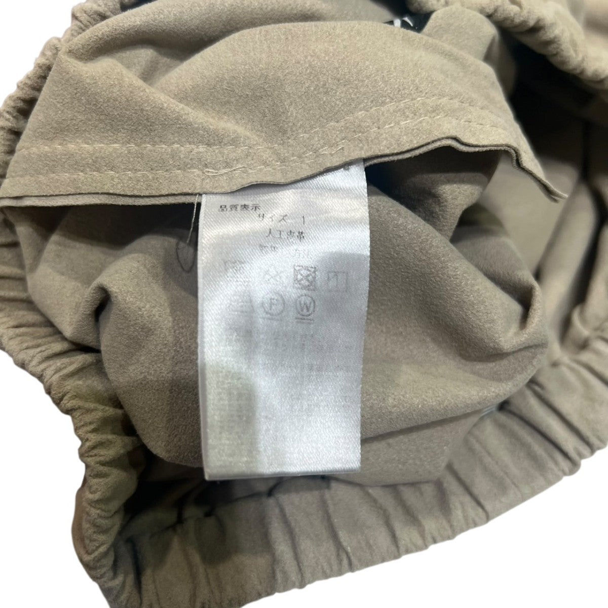 CLASS(クラス) Karachiウルトラスウェードパンツ ベージュ サイズ 1