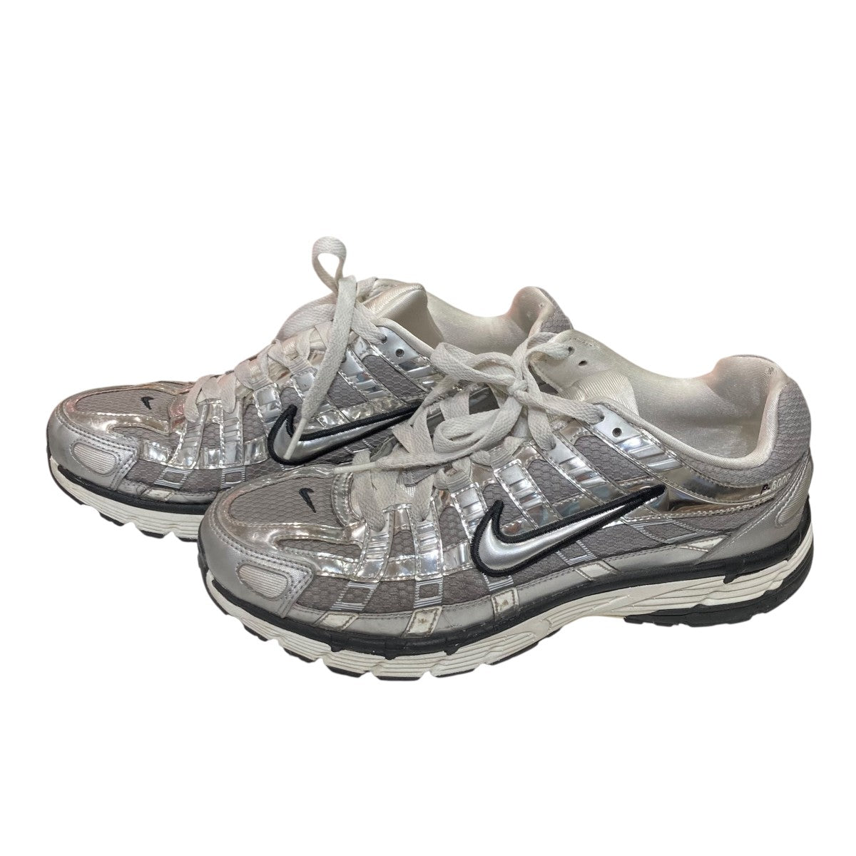 NIKE(ナイキ) P-6000スニーカーCN0149-001 CN0149-001 シルバー サイズ