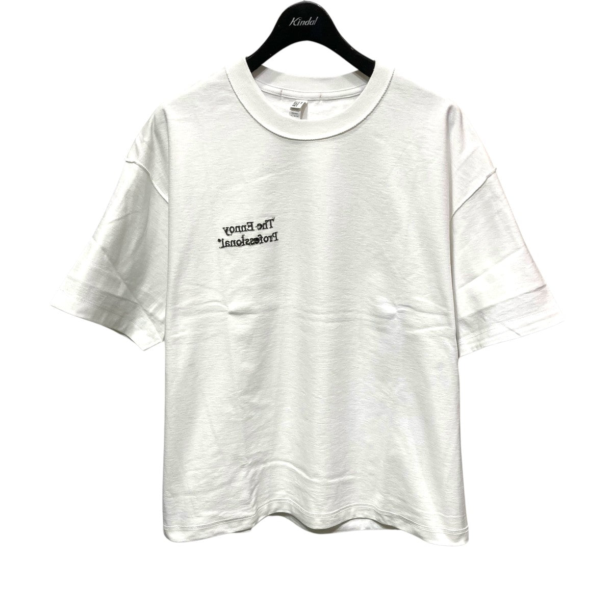 ENNOY×is-ness 2枚重ね刺繍Tシャツ ホワイト サイズ L｜【公式