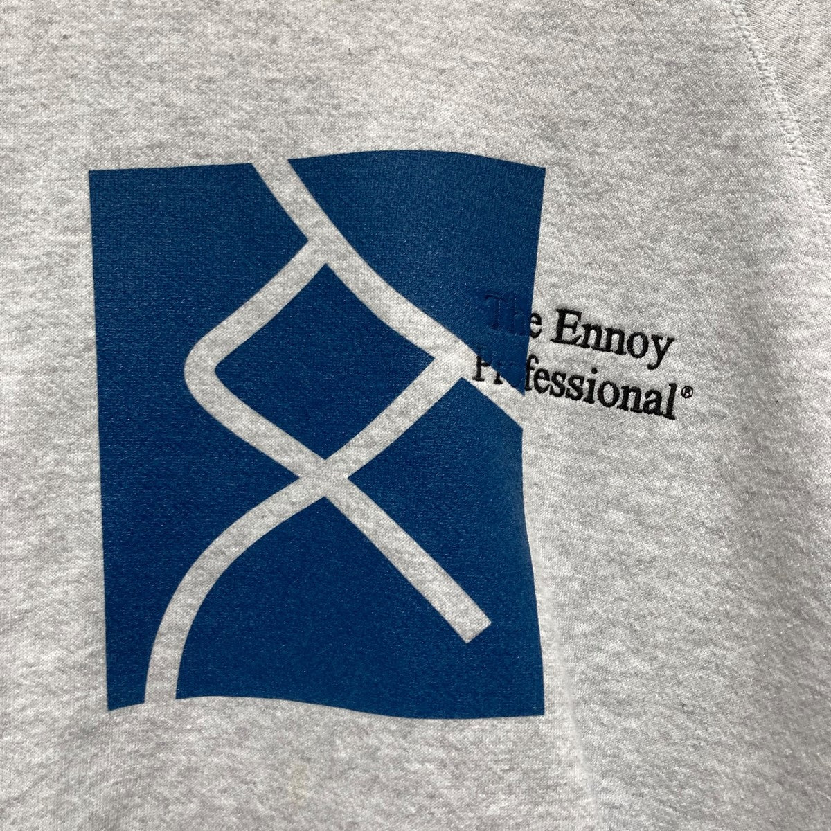 ENNOY×文春リークス プリントスウェット グレー サイズ M