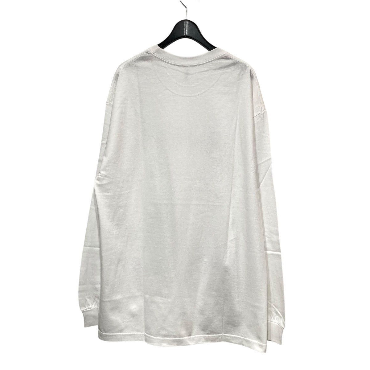 ENNOY(エンノイ) 21SSエレクトリックロゴ長袖Tシャツ ホワイト