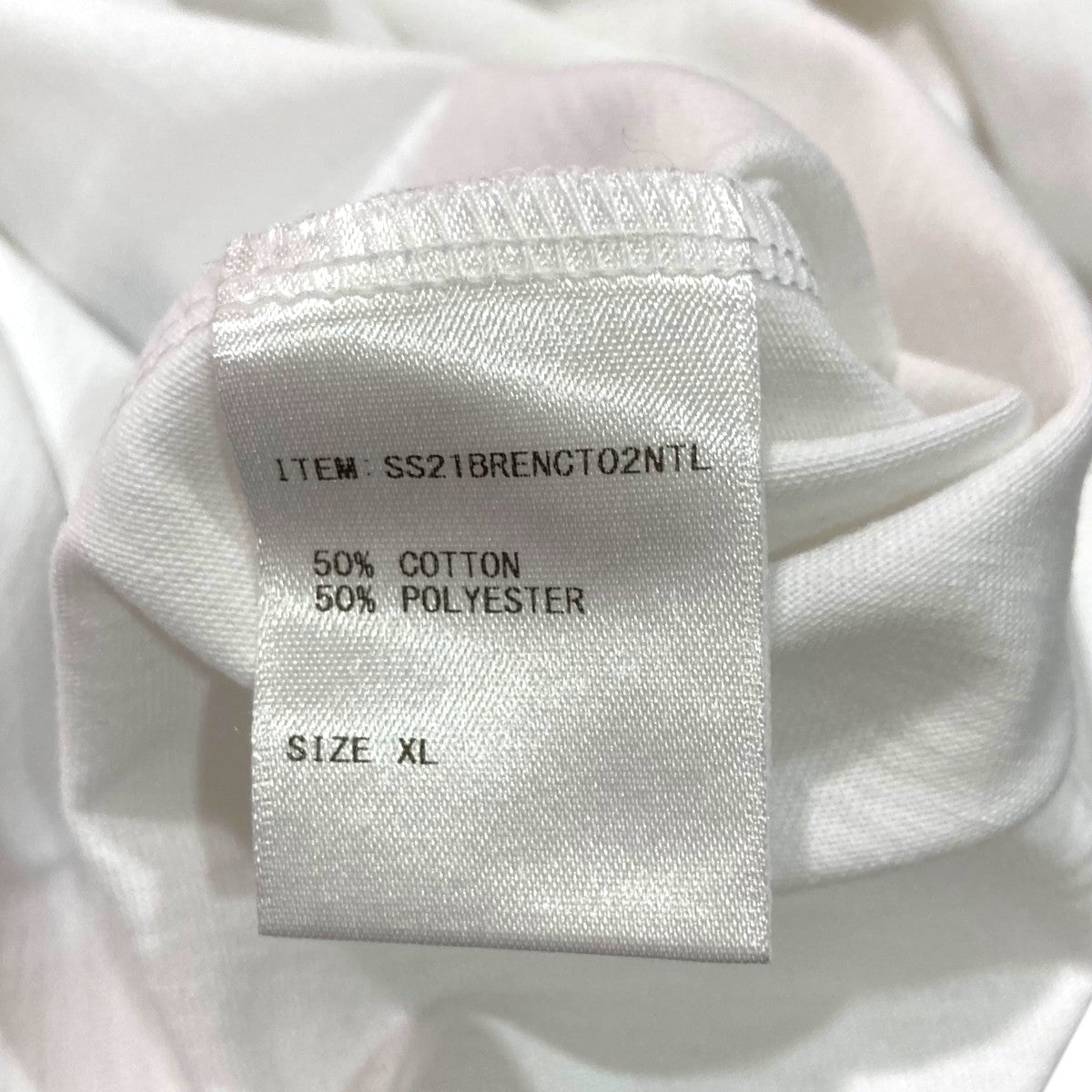 ENNOY EロゴプリントTシャツSS21BRENCT02NTL 古着・中古-4枚目のアイテム画像