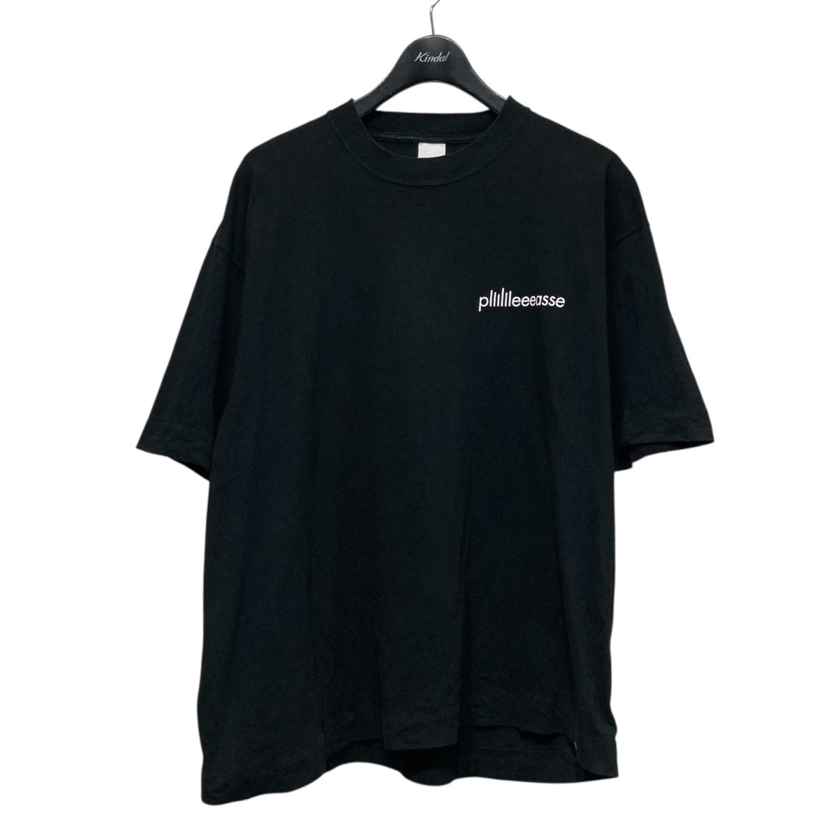 plllllleeeasse ロゴプリントTシャツ24PLS-C003 古着・中古-1枚目のアイテム画像