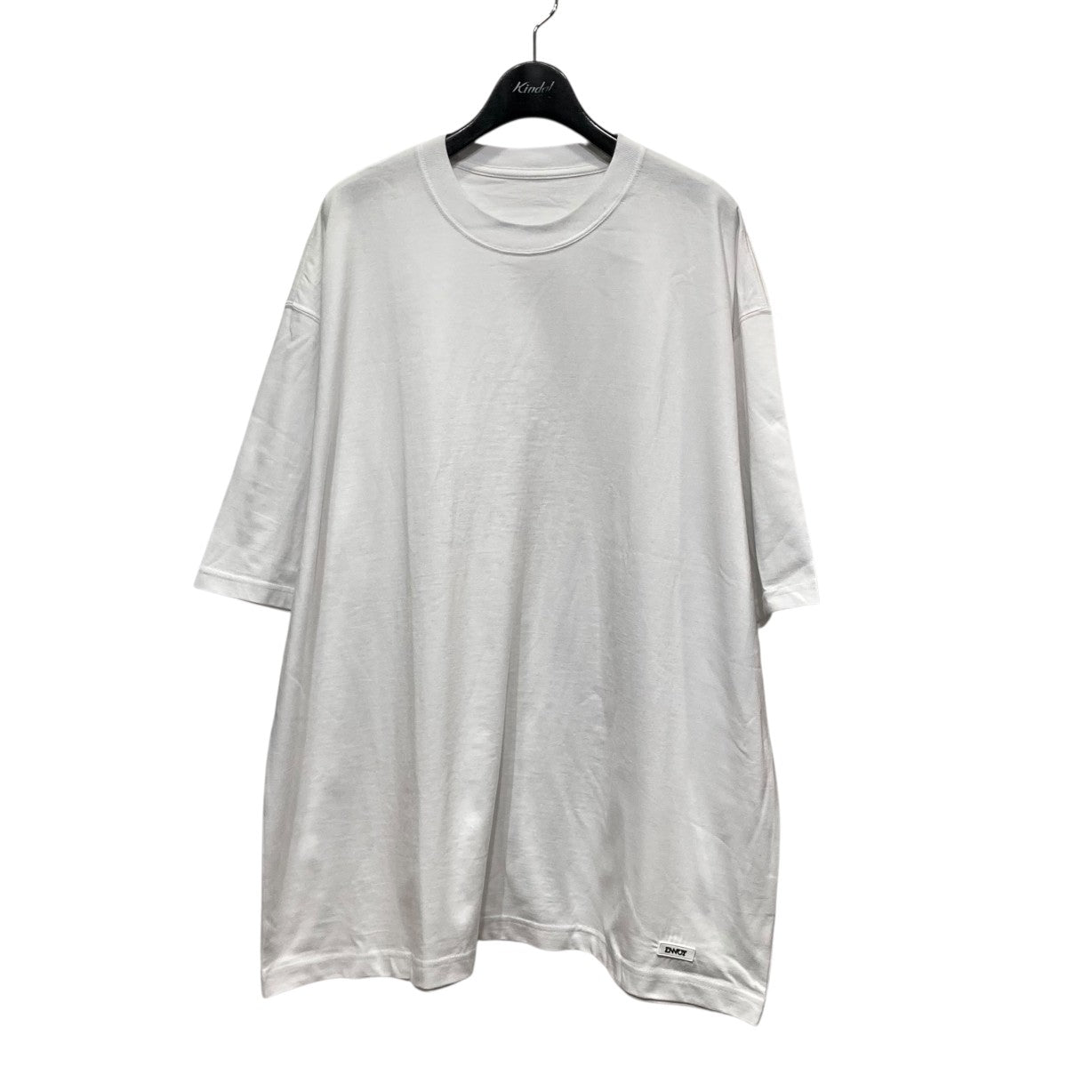 ENNOY 裾ラバーロゴＴシャツSS21BRENCT09NTL 古着・中古-1枚目のアイテム画像