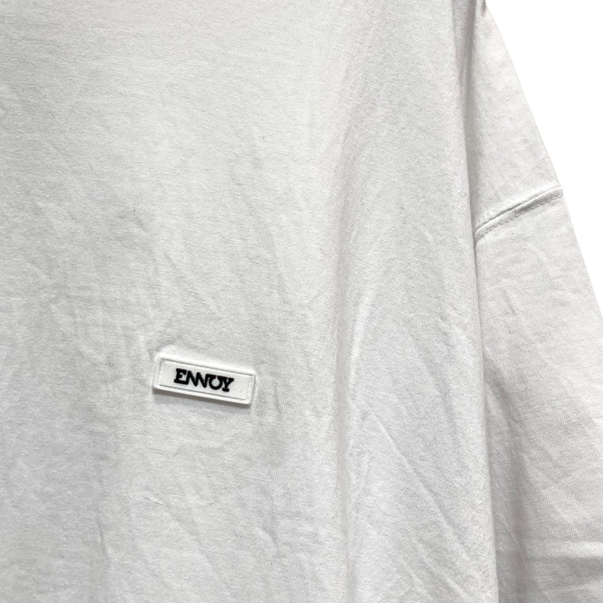 ENNOY ラバーロゴTシャツSS21BRENCT09NTL 古着・中古-4枚目のアイテム画像