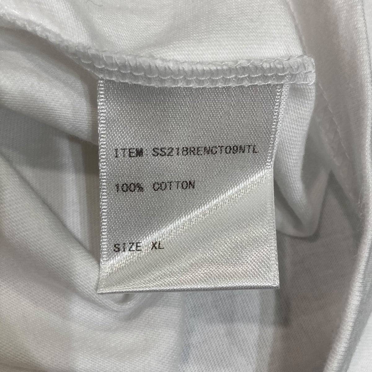 ENNOY ラバーロゴTシャツSS21BRENCT09NTL 古着・中古-5枚目のアイテム画像