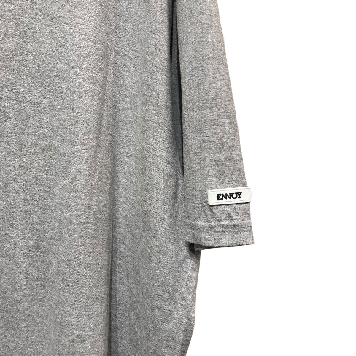 ENNOY 袖ラバーロゴTシャツSS22BRENCT01NTL 古着・中古-4枚目のアイテム画像
