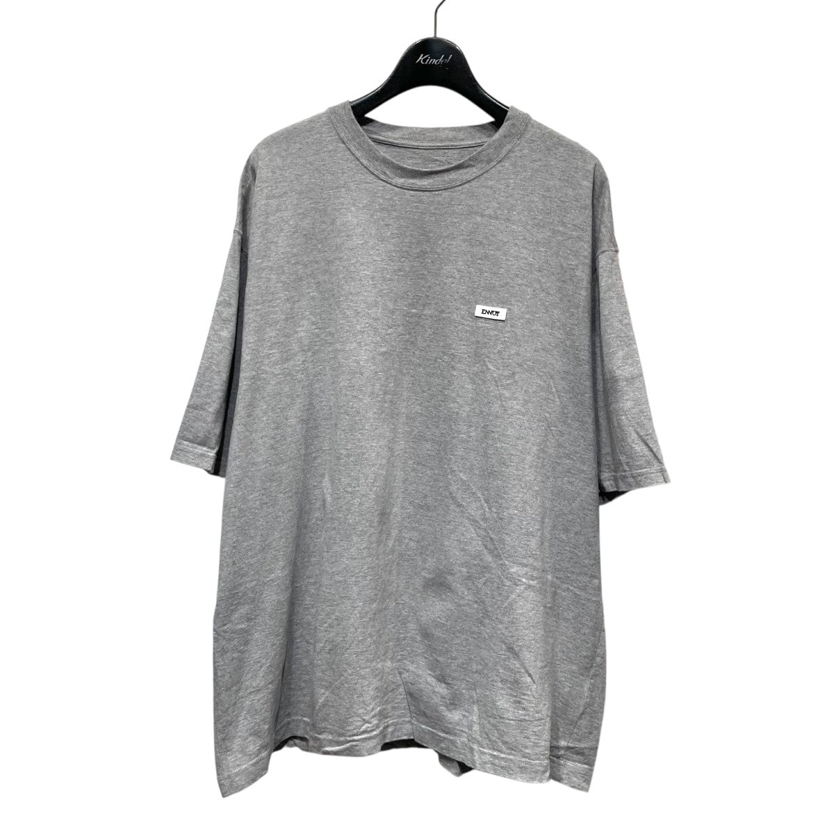ENNOY ラバーロゴTシャツSS22BRENCT01NTL 古着・中古-1枚目のアイテム画像