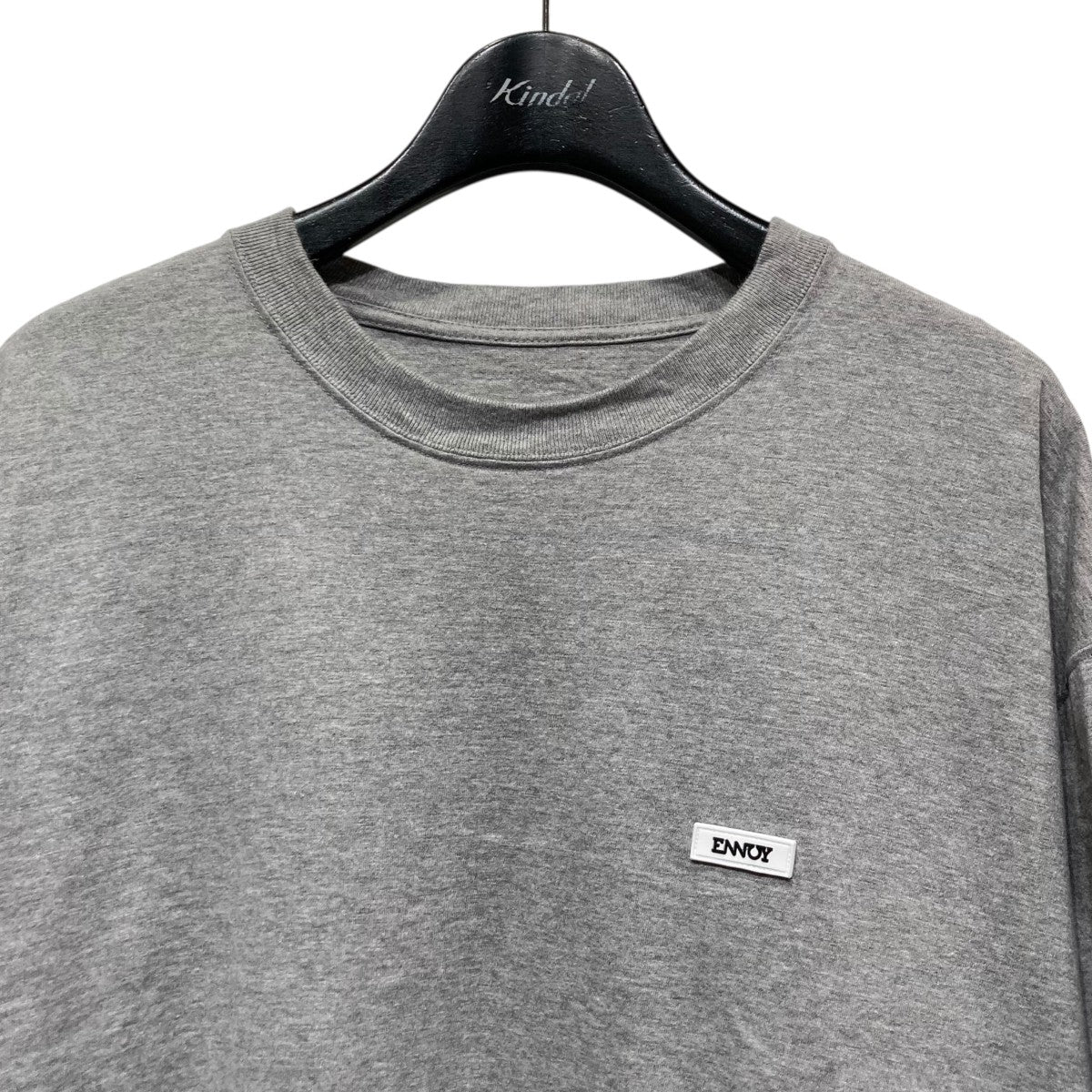 ENNOY ラバーロゴTシャツSS22BRENCT01NTL 古着・中古-3枚目のアイテム画像