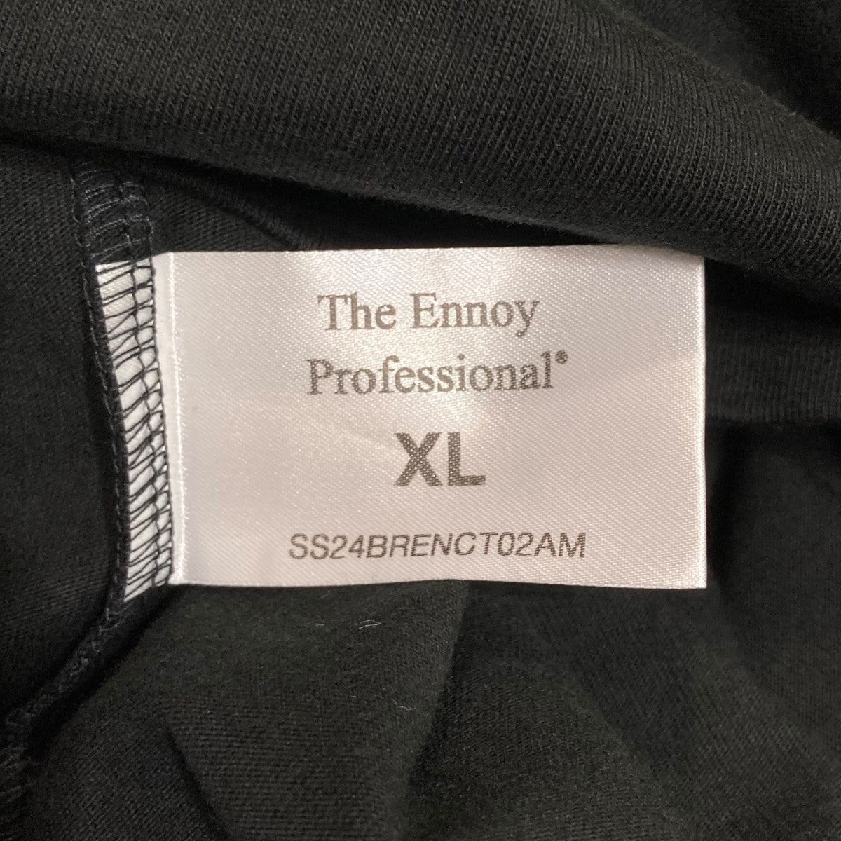 ENNOY ラバーロゴTシャツSS24BRENCT02AW 古着・中古-4枚目のアイテム画像