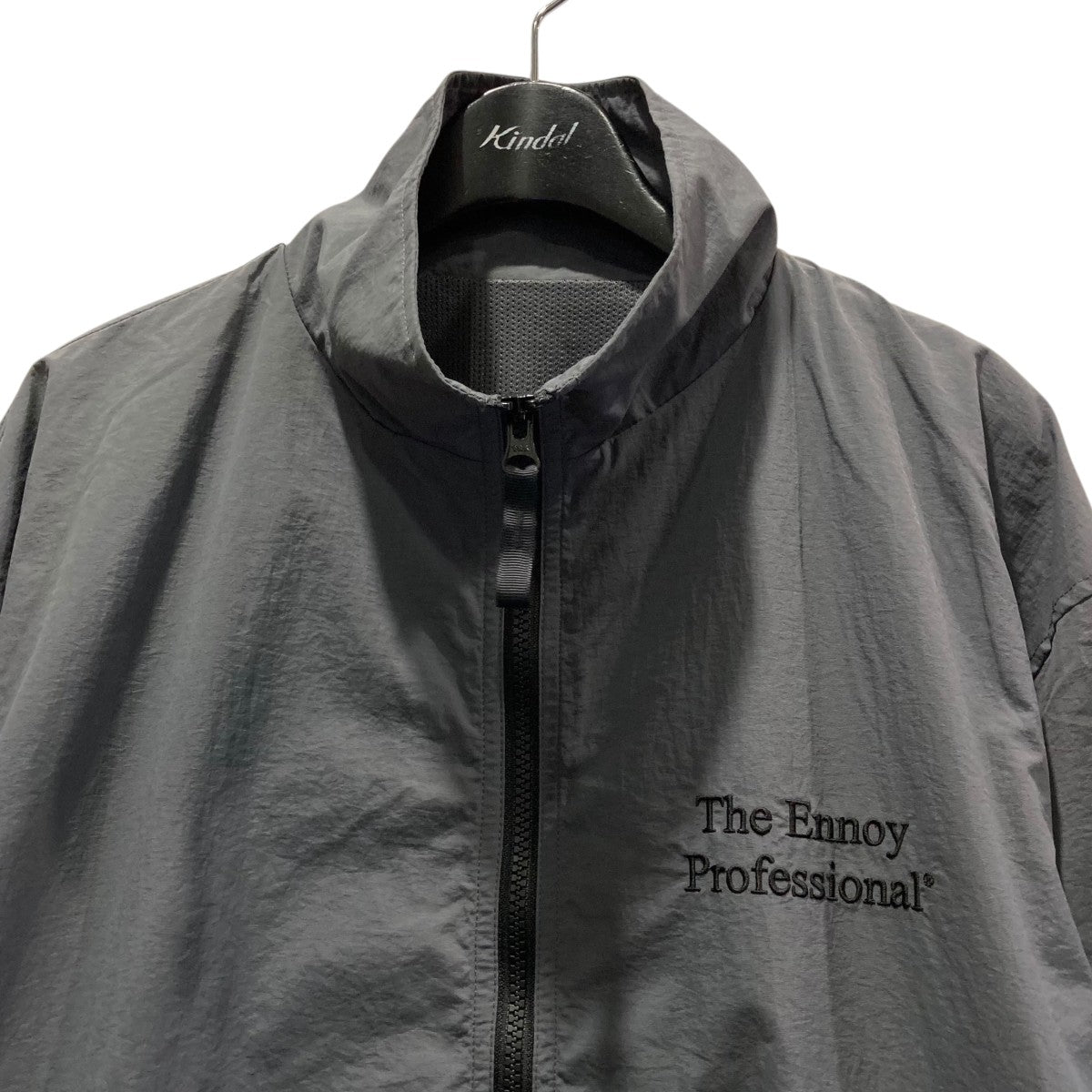 ENNOY(エンノイ) ロゴ刺繍トラックジャケットAW21BRENJK03LV