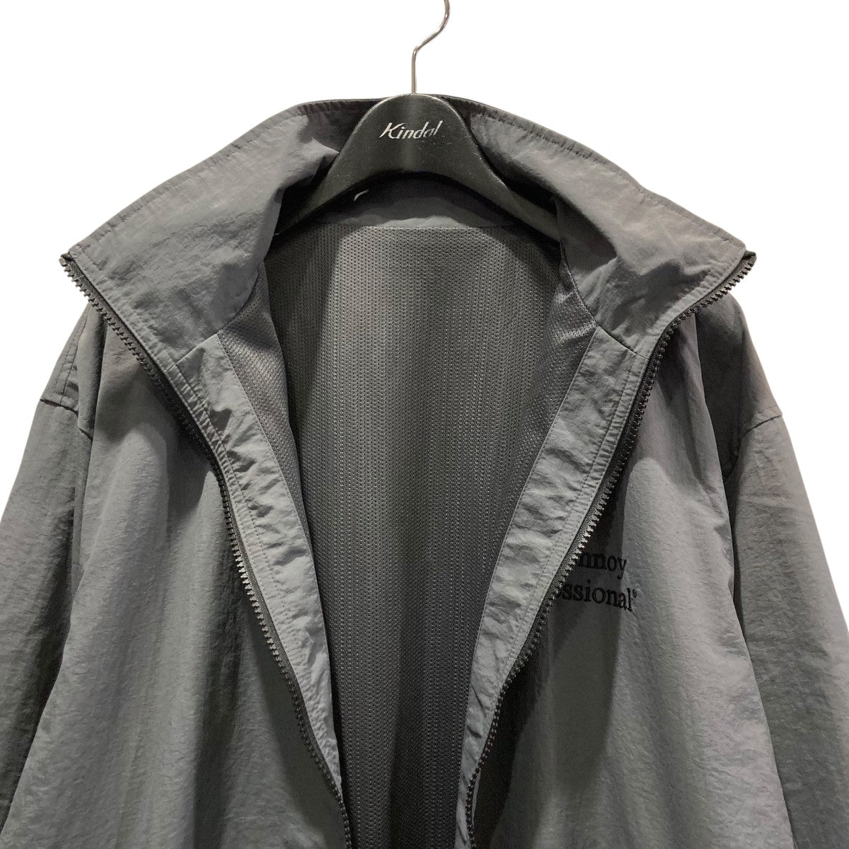 ENNOY(エンノイ) ロゴ刺繍トラックジャケットAW21BRENJK03LV