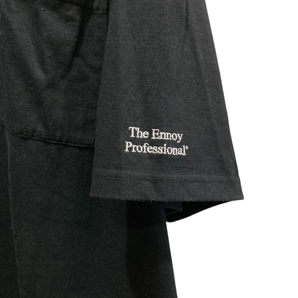 ENNOY 袖ロゴ刺繍ポケットTシャツSS22BRENCT04NTL 古着・中古-4枚目のアイテム画像
